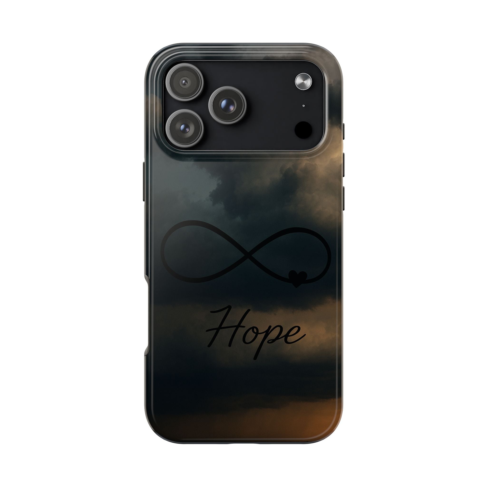iPhone 17 Tough Case | Inspirational Hope Design | Customizable Protective Phone Cover