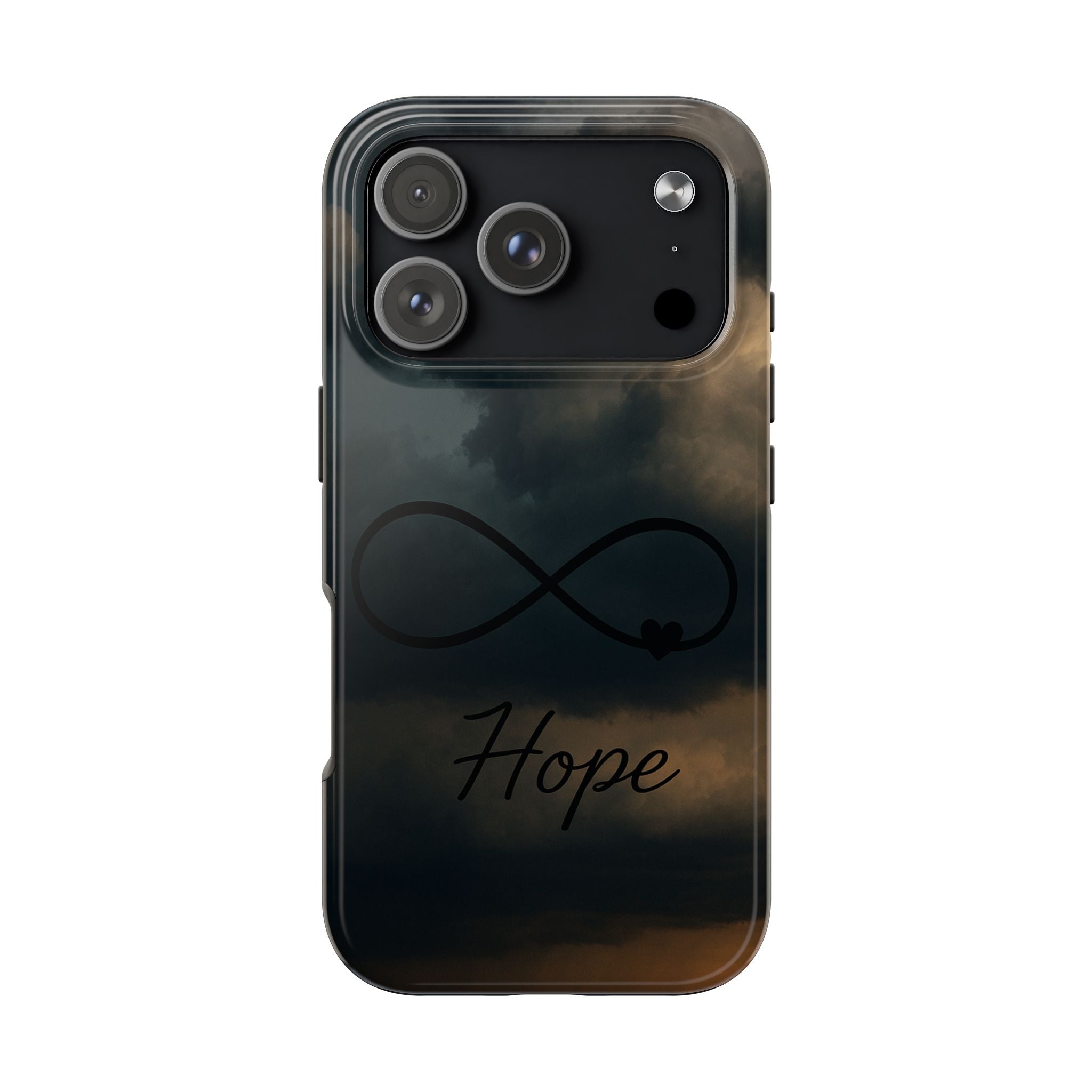 iPhone 17 Tough Case | Inspirational Hope Design | Customizable Protective Phone Cover